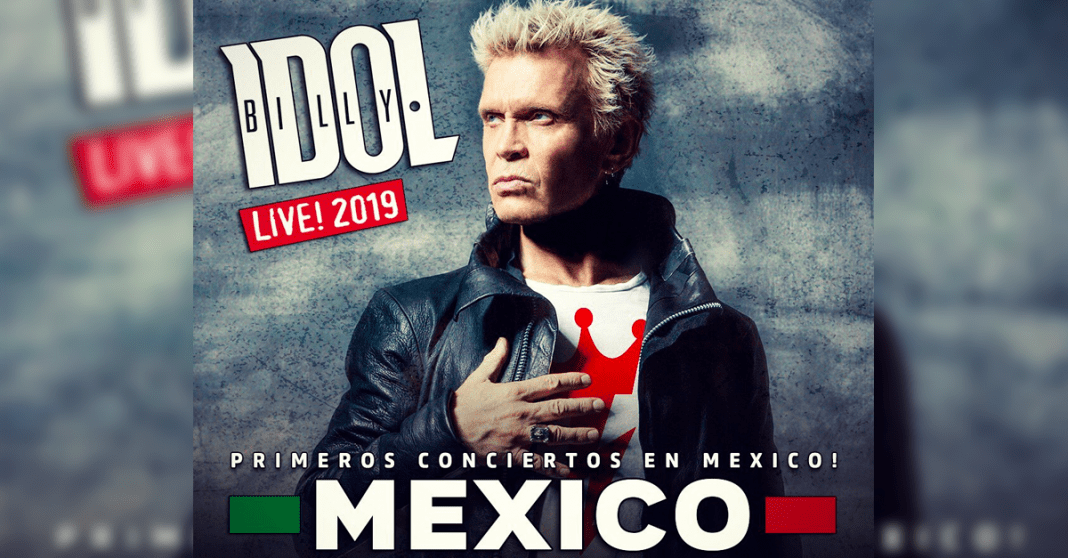 Billy Idol dará conciertos en México
