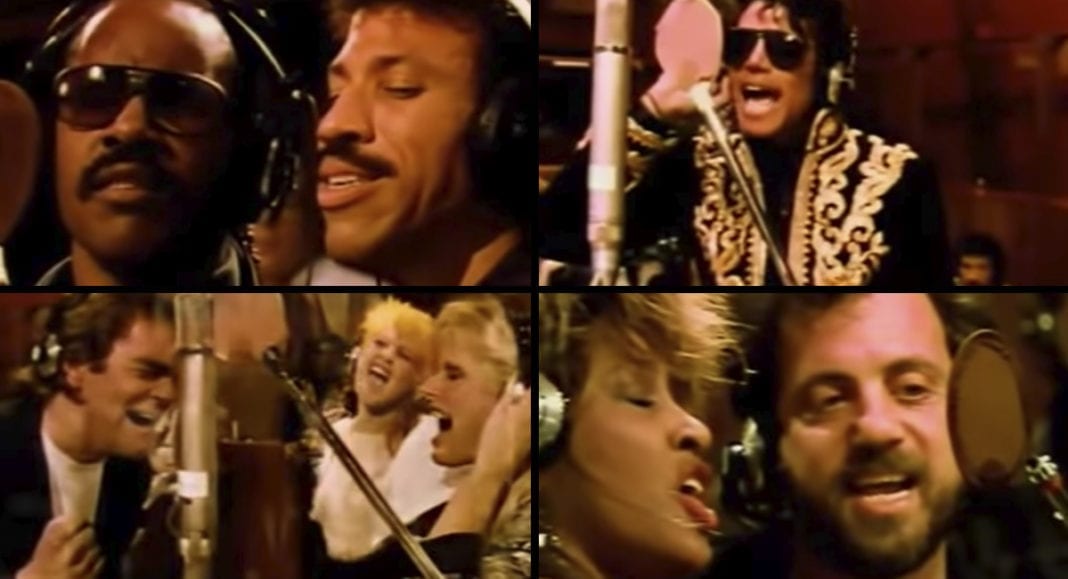 We Are The World” cumple 35 años - Mix