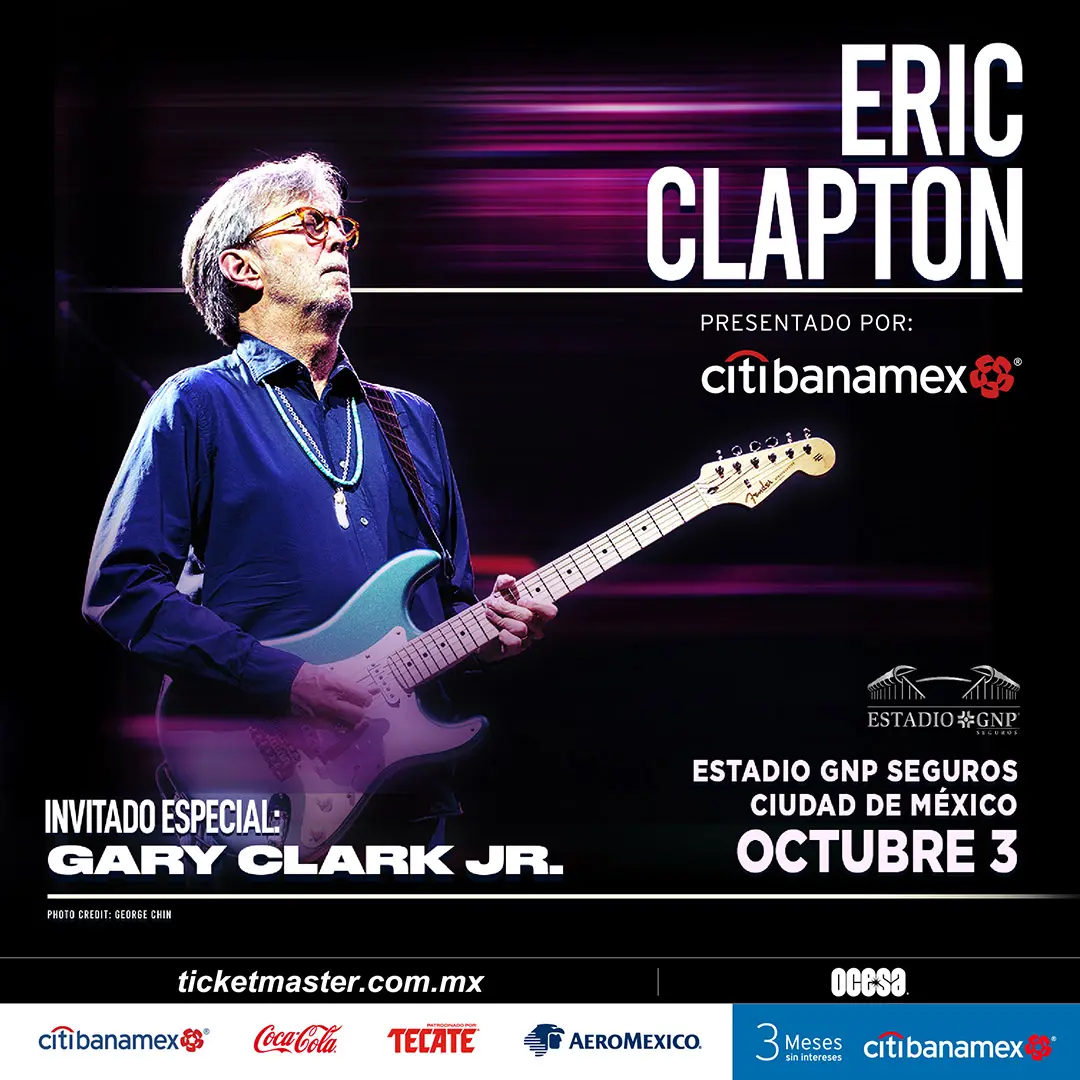 Eric Clapton regresa a México - Mix